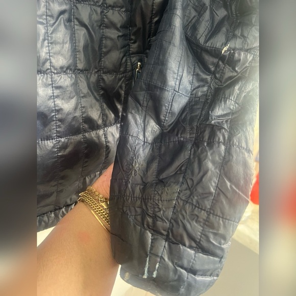 Stio Azura Puffer Jacket Women Size Medium Navy Blue Nylon Quilted Full $259 - Picture 4 of 5